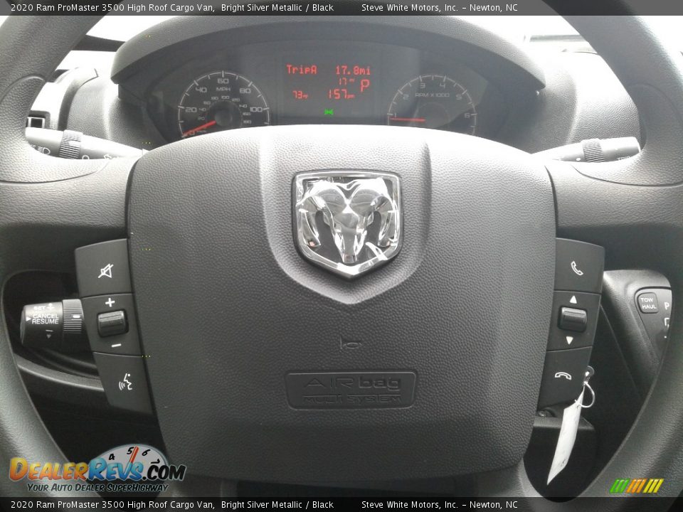 2020 Ram ProMaster 3500 High Roof Cargo Van Steering Wheel Photo #17
