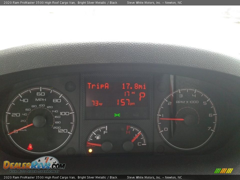 2020 Ram ProMaster 3500 High Roof Cargo Van Gauges Photo #18