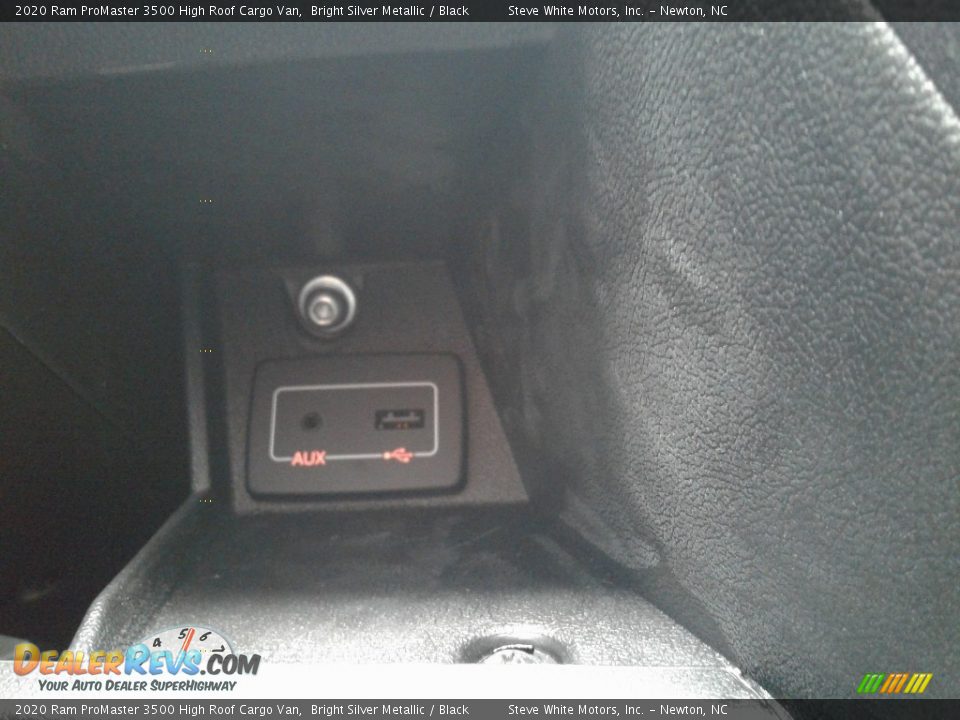 2020 Ram ProMaster 3500 High Roof Cargo Van Bright Silver Metallic / Black Photo #19