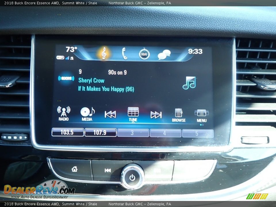 2018 Buick Encore Essence AWD Summit White / Shale Photo #25