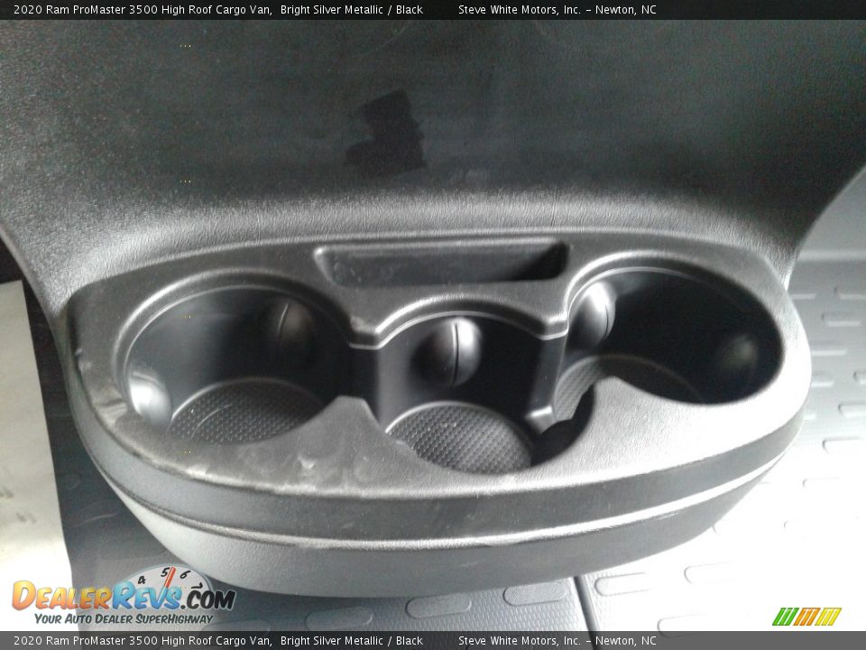 2020 Ram ProMaster 3500 High Roof Cargo Van Bright Silver Metallic / Black Photo #23