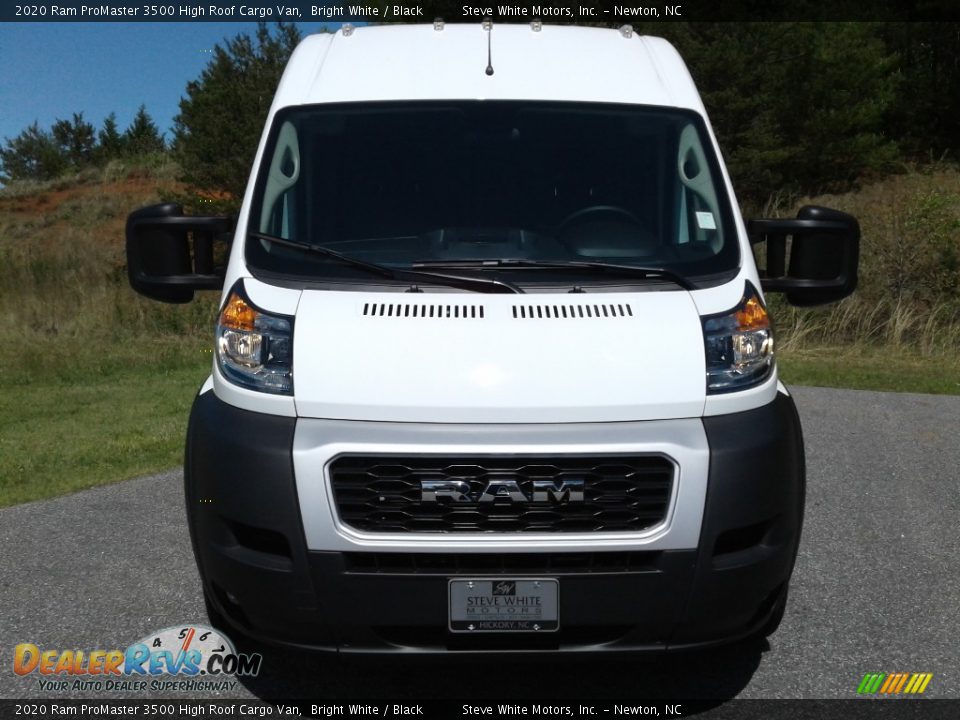 2020 Ram ProMaster 3500 High Roof Cargo Van Bright White / Black Photo #3