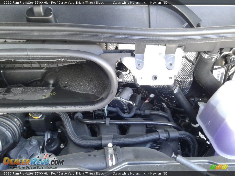 2020 Ram ProMaster 3500 High Roof Cargo Van Bright White / Black Photo #9