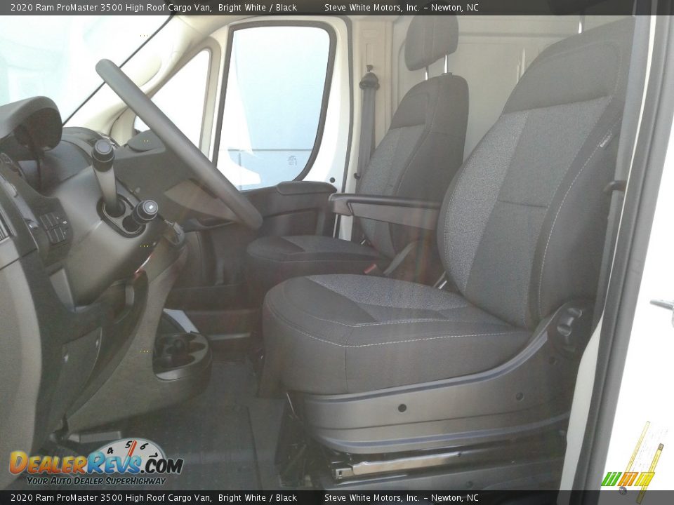 2020 Ram ProMaster 3500 High Roof Cargo Van Bright White / Black Photo #10