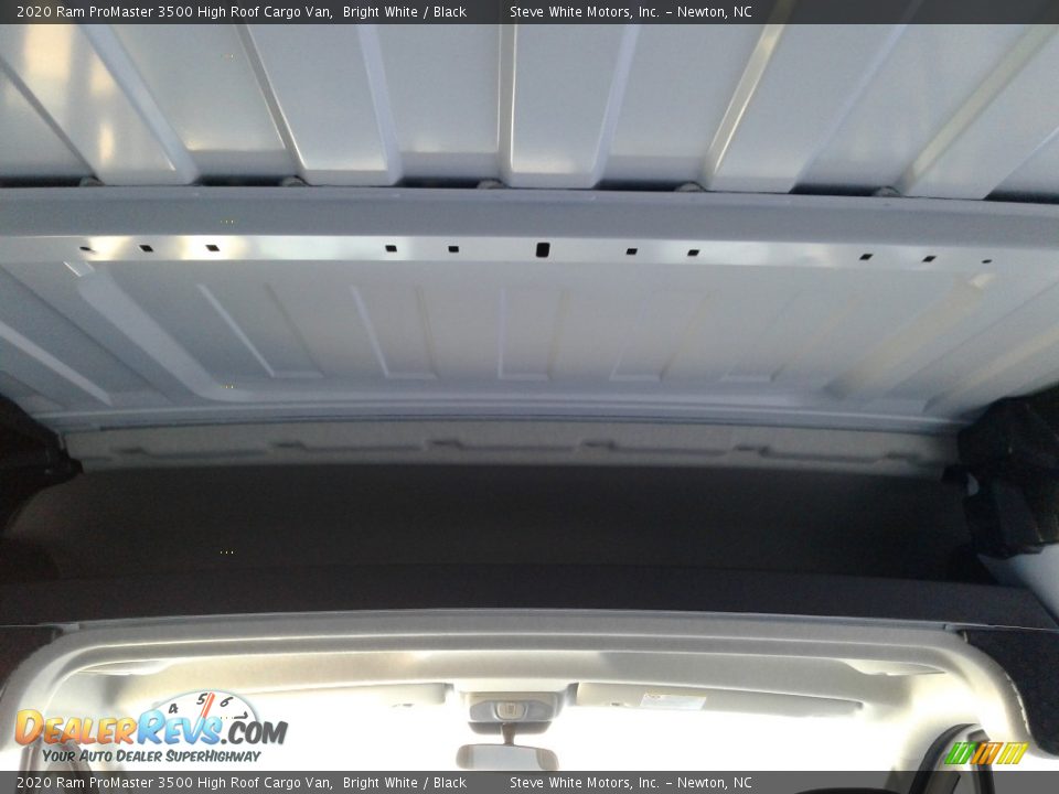 2020 Ram ProMaster 3500 High Roof Cargo Van Bright White / Black Photo #14
