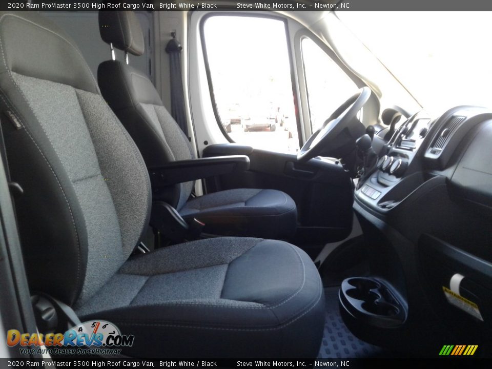 2020 Ram ProMaster 3500 High Roof Cargo Van Bright White / Black Photo #15
