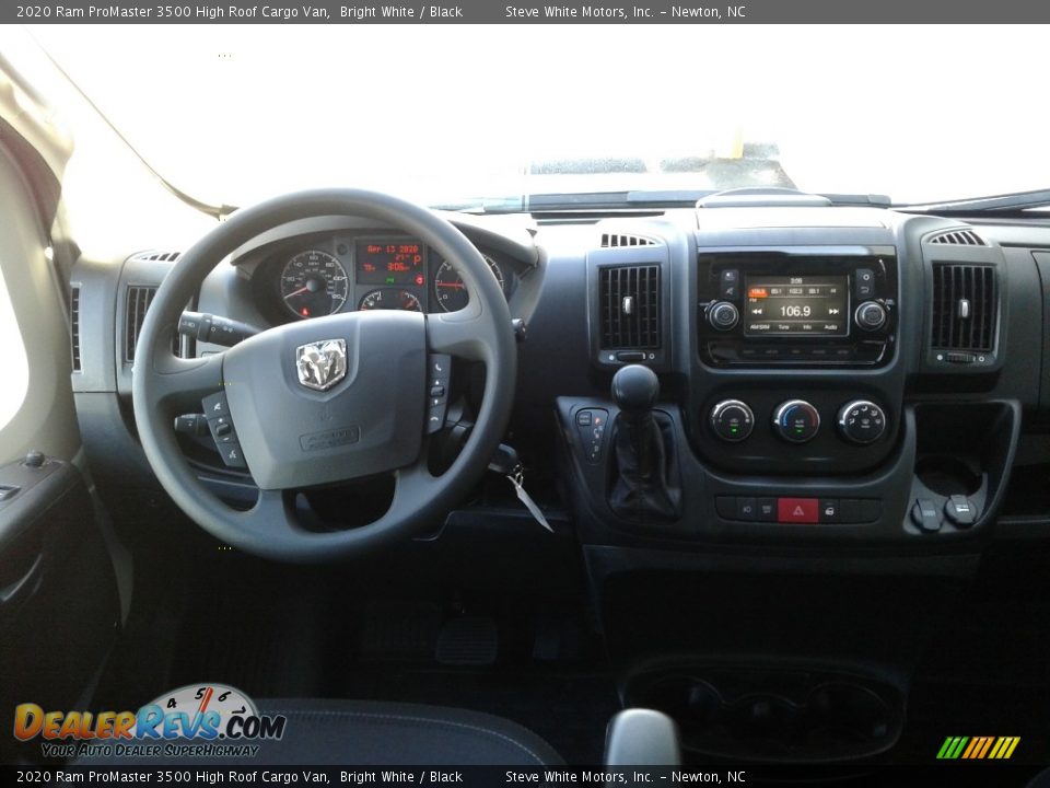2020 Ram ProMaster 3500 High Roof Cargo Van Bright White / Black Photo #16