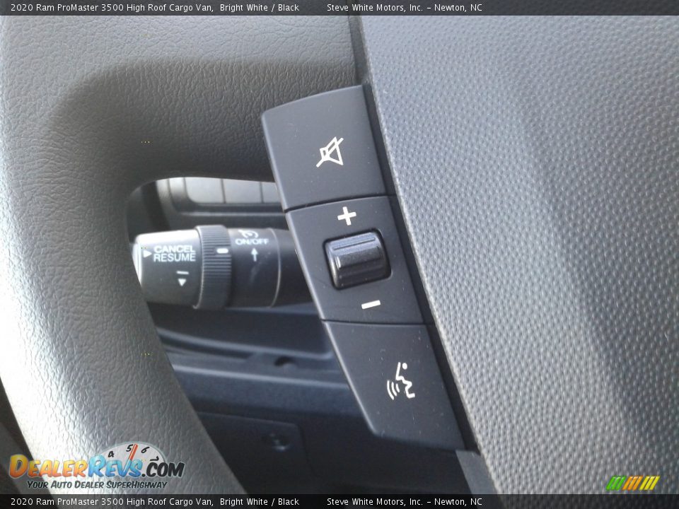 2020 Ram ProMaster 3500 High Roof Cargo Van Bright White / Black Photo #17