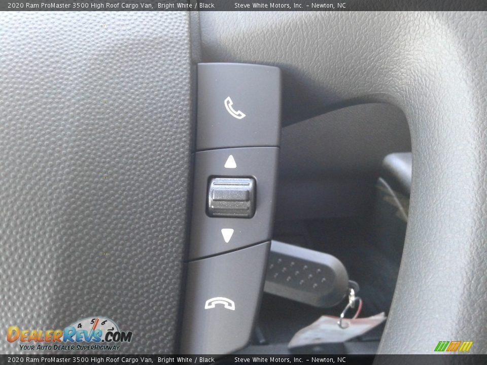2020 Ram ProMaster 3500 High Roof Cargo Van Bright White / Black Photo #18