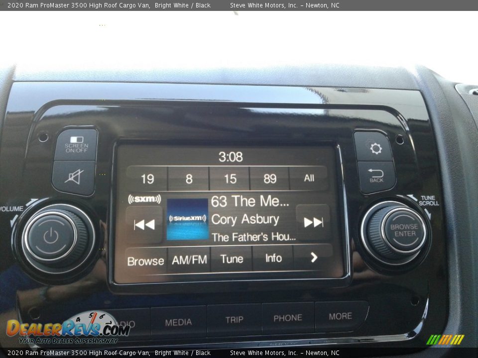 2020 Ram ProMaster 3500 High Roof Cargo Van Bright White / Black Photo #22
