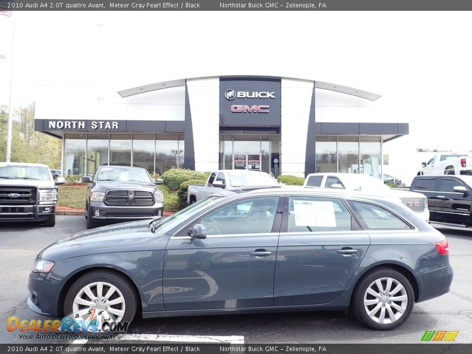 2010 Audi A4 2.0T quattro Avant Meteor Gray Pearl Effect / Black Photo #1