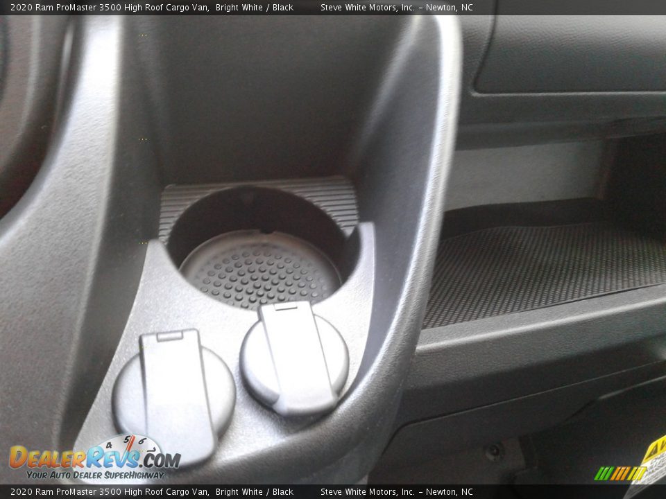 2020 Ram ProMaster 3500 High Roof Cargo Van Bright White / Black Photo #26