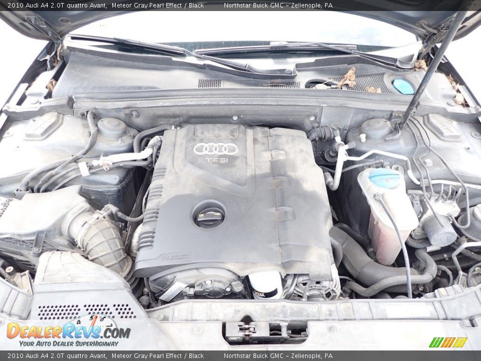 2010 Audi A4 2.0T quattro Avant Meteor Gray Pearl Effect / Black Photo #2