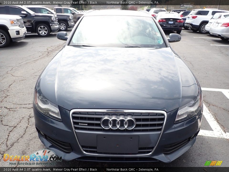 2010 Audi A4 2.0T quattro Avant Meteor Gray Pearl Effect / Black Photo #3