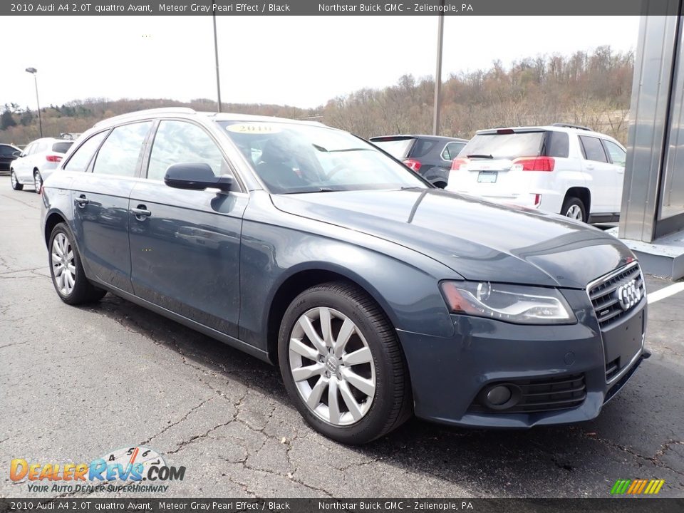 2010 Audi A4 2.0T quattro Avant Meteor Gray Pearl Effect / Black Photo #4