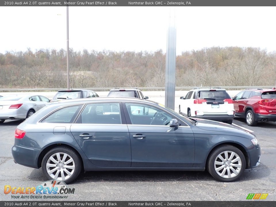 2010 Audi A4 2.0T quattro Avant Meteor Gray Pearl Effect / Black Photo #5