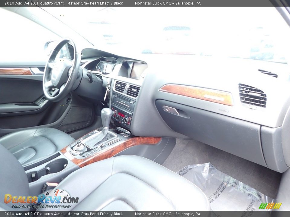2010 Audi A4 2.0T quattro Avant Meteor Gray Pearl Effect / Black Photo #6