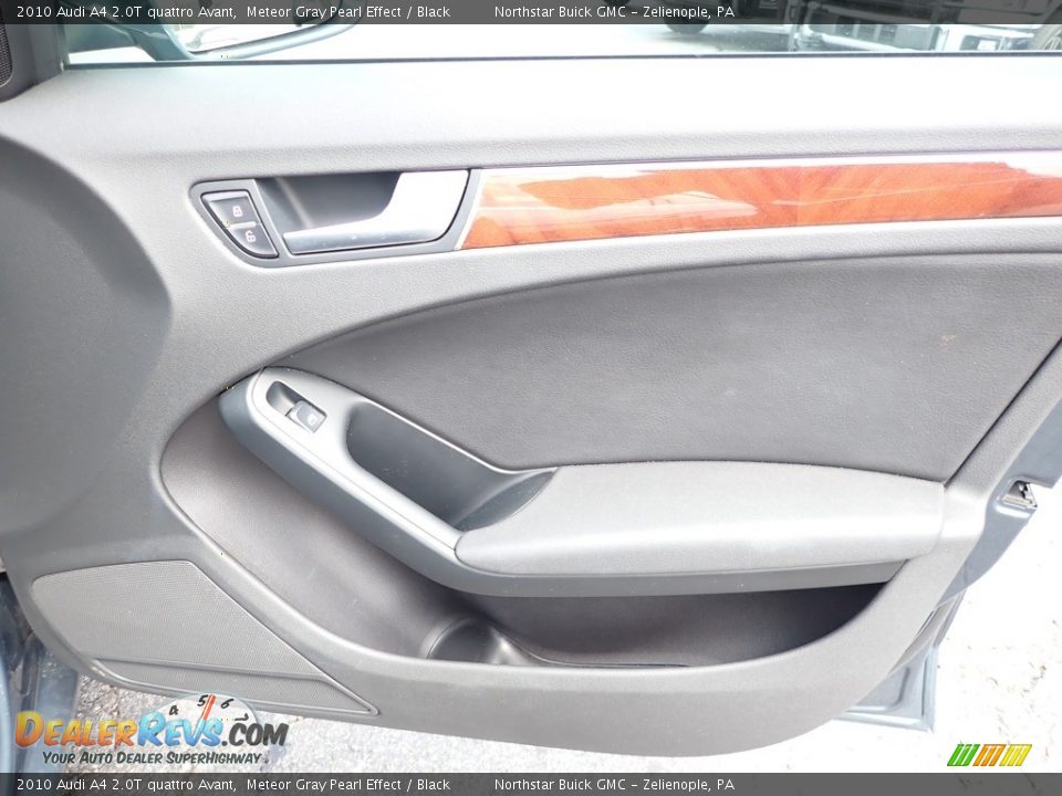 2010 Audi A4 2.0T quattro Avant Meteor Gray Pearl Effect / Black Photo #7