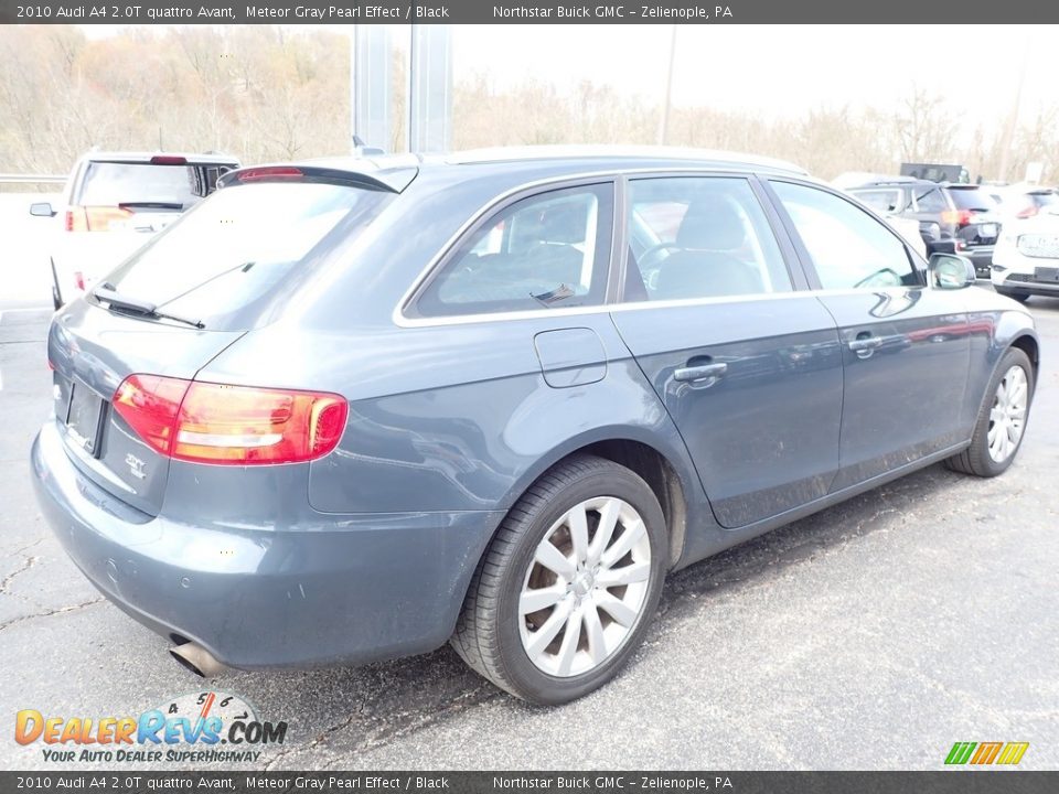 2010 Audi A4 2.0T quattro Avant Meteor Gray Pearl Effect / Black Photo #9