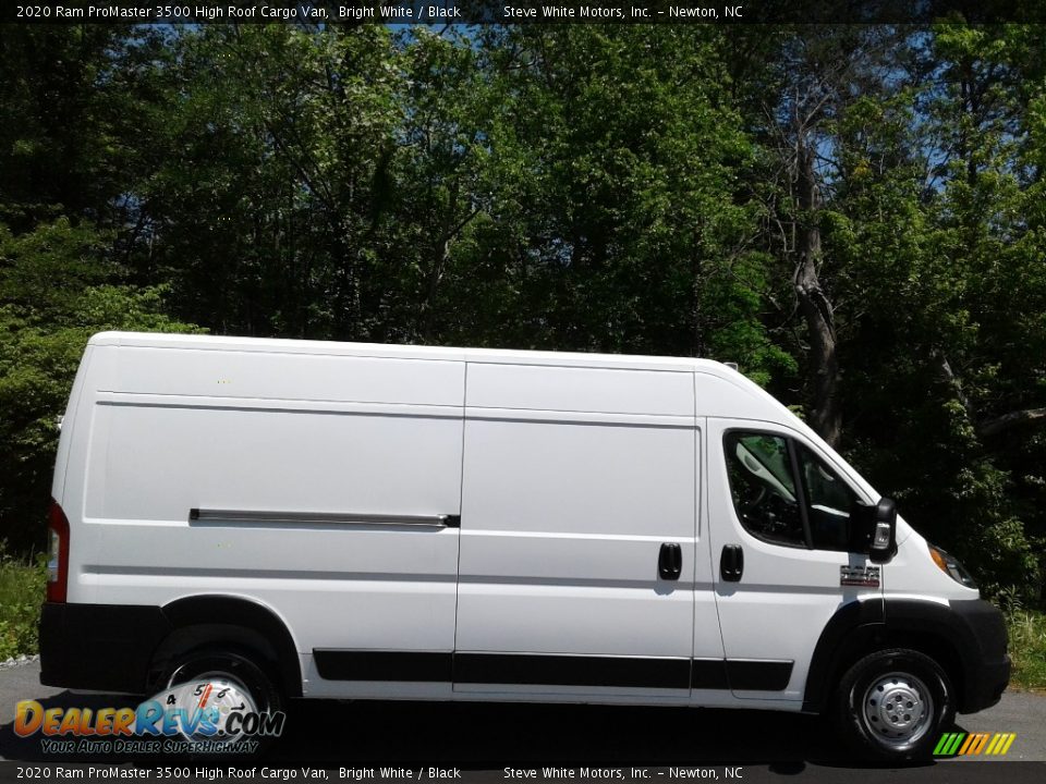 Bright White 2020 Ram ProMaster 3500 High Roof Cargo Van Photo #5