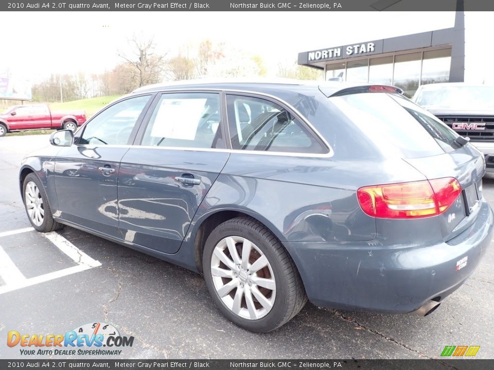 2010 Audi A4 2.0T quattro Avant Meteor Gray Pearl Effect / Black Photo #12