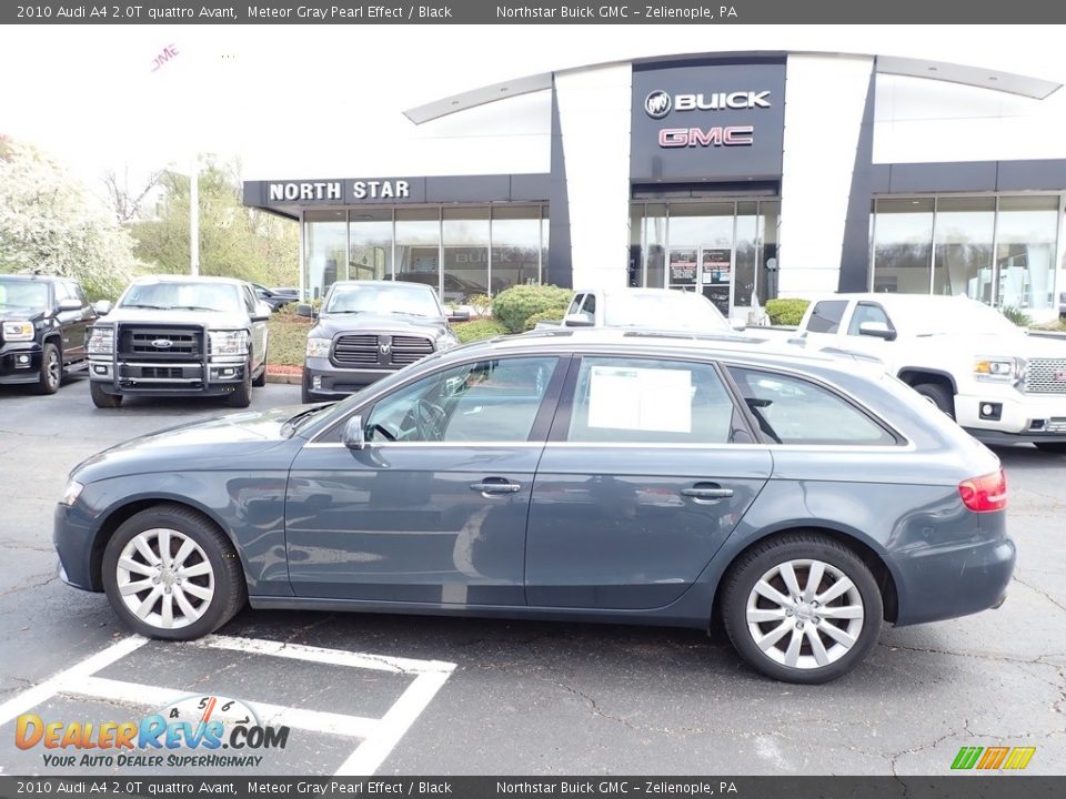 2010 Audi A4 2.0T quattro Avant Meteor Gray Pearl Effect / Black Photo #13