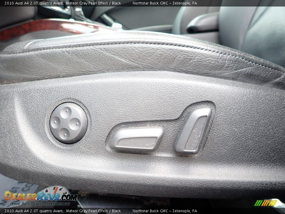 2010 Audi A4 2.0T quattro Avant Meteor Gray Pearl Effect / Black Photo #16