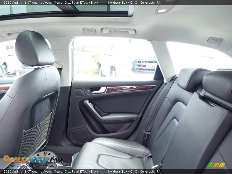 2010 Audi A4 2.0T quattro Avant Meteor Gray Pearl Effect / Black Photo #20