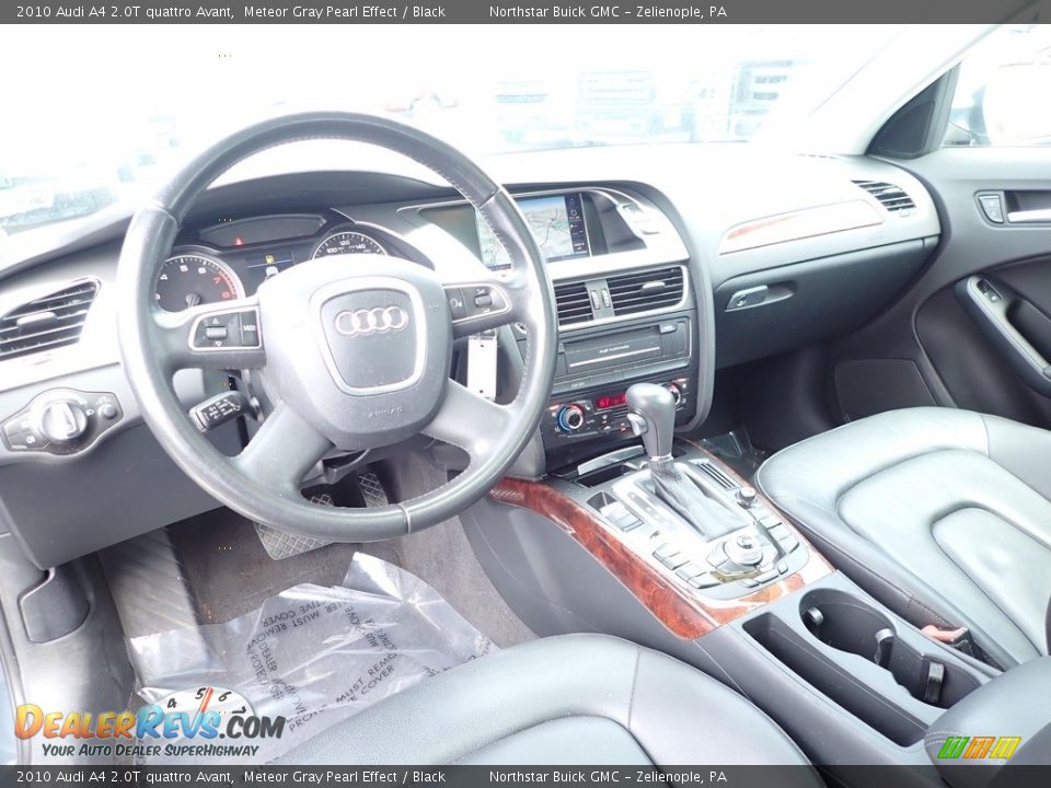 2010 Audi A4 2.0T quattro Avant Meteor Gray Pearl Effect / Black Photo #21