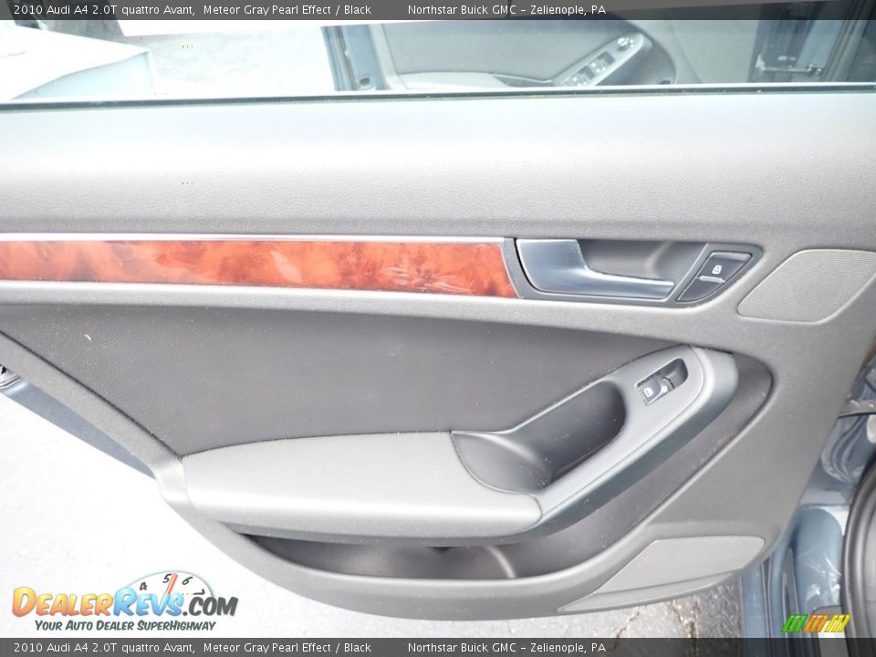 2010 Audi A4 2.0T quattro Avant Meteor Gray Pearl Effect / Black Photo #22