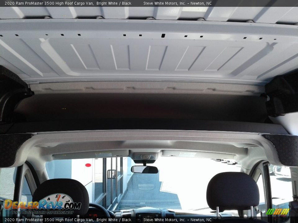 2020 Ram ProMaster 3500 High Roof Cargo Van Bright White / Black Photo #16