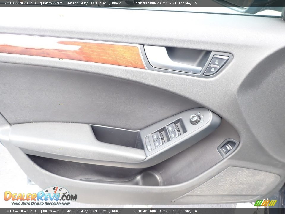 2010 Audi A4 2.0T quattro Avant Meteor Gray Pearl Effect / Black Photo #23