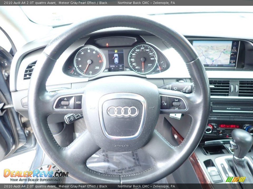 2010 Audi A4 2.0T quattro Avant Meteor Gray Pearl Effect / Black Photo #24