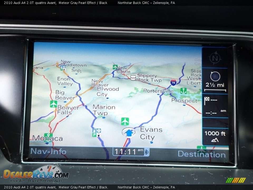 2010 Audi A4 2.0T quattro Avant Meteor Gray Pearl Effect / Black Photo #27