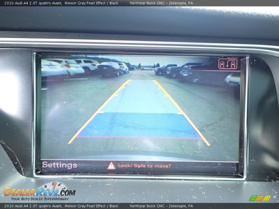 2010 Audi A4 2.0T quattro Avant Meteor Gray Pearl Effect / Black Photo #28