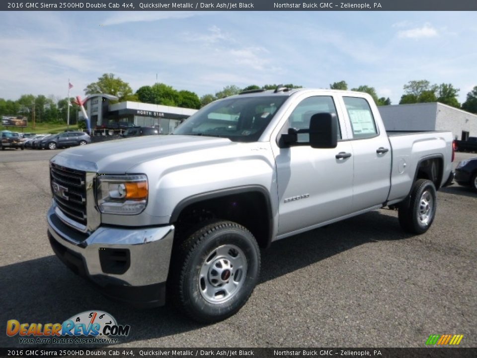 Front 3/4 View of 2016 GMC Sierra 2500HD Double Cab 4x4 Photo #1