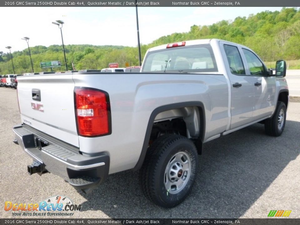 Quicksilver Metallic 2016 GMC Sierra 2500HD Double Cab 4x4 Photo #5