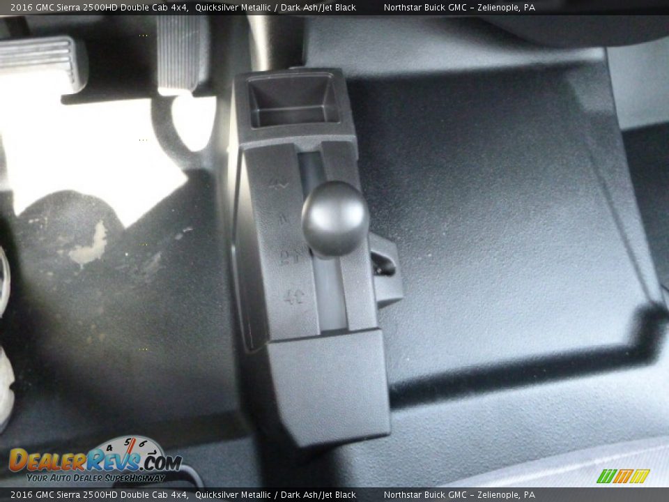 2016 GMC Sierra 2500HD Double Cab 4x4 Quicksilver Metallic / Dark Ash/Jet Black Photo #18