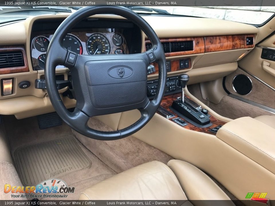 Coffee Interior - 1995 Jaguar XJ XJS Convertible Photo #9
