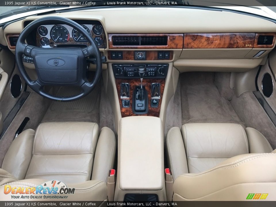 Front Seat of 1995 Jaguar XJ XJS Convertible Photo #10