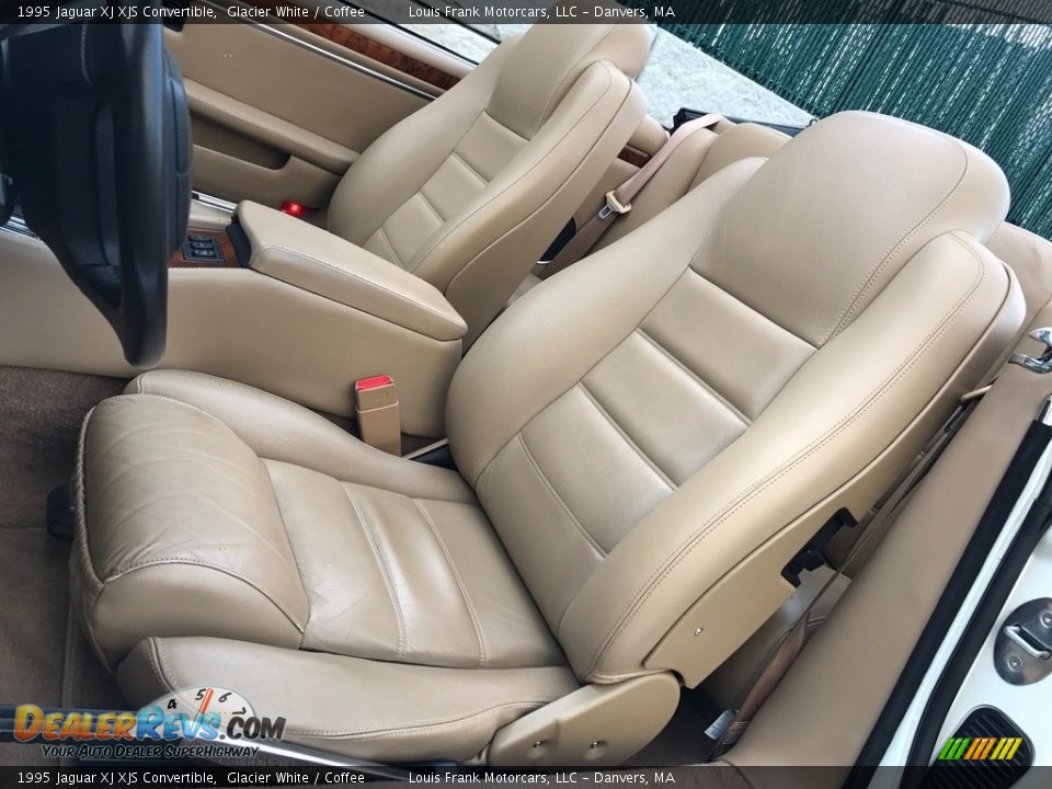 Front Seat of 1995 Jaguar XJ XJS Convertible Photo #14