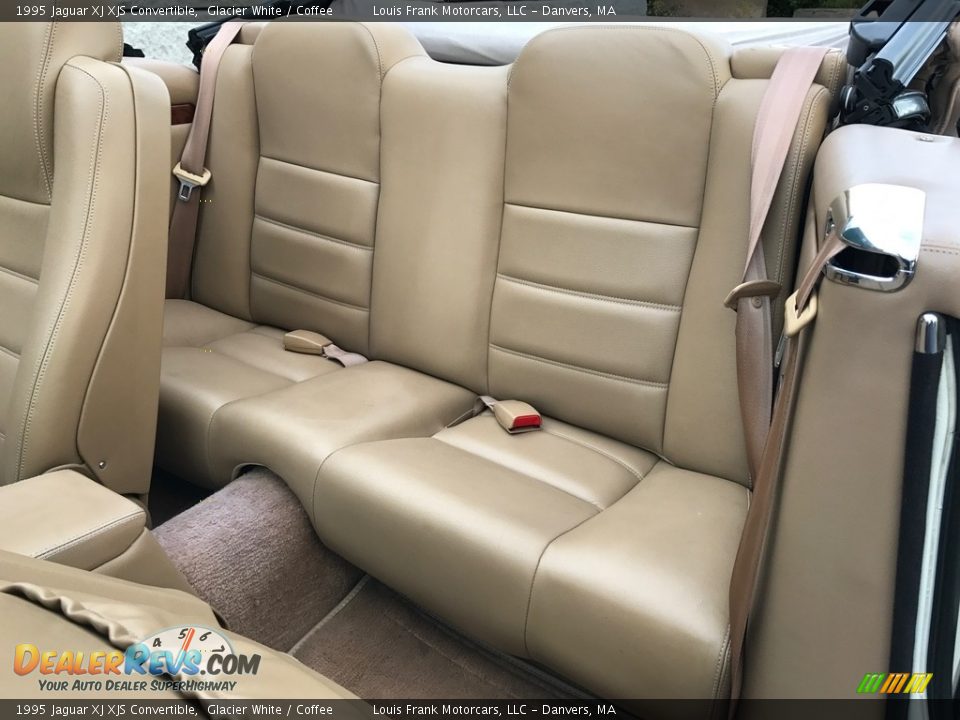 Rear Seat of 1995 Jaguar XJ XJS Convertible Photo #16