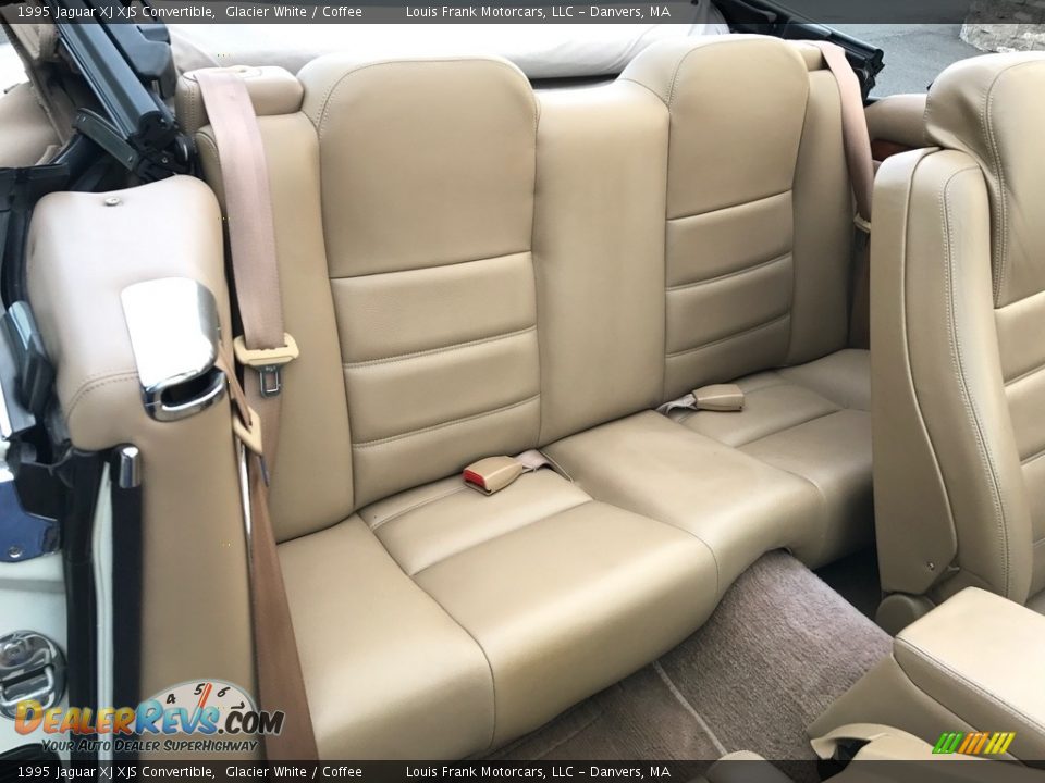 Rear Seat of 1995 Jaguar XJ XJS Convertible Photo #17