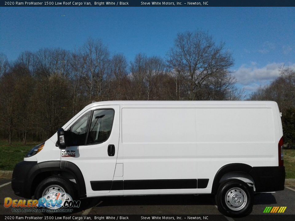 Bright White 2020 Ram ProMaster 1500 Low Roof Cargo Van Photo #1