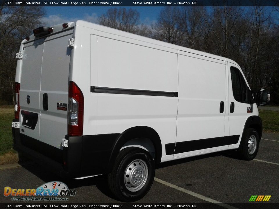 2020 Ram ProMaster 1500 Low Roof Cargo Van Bright White / Black Photo #6