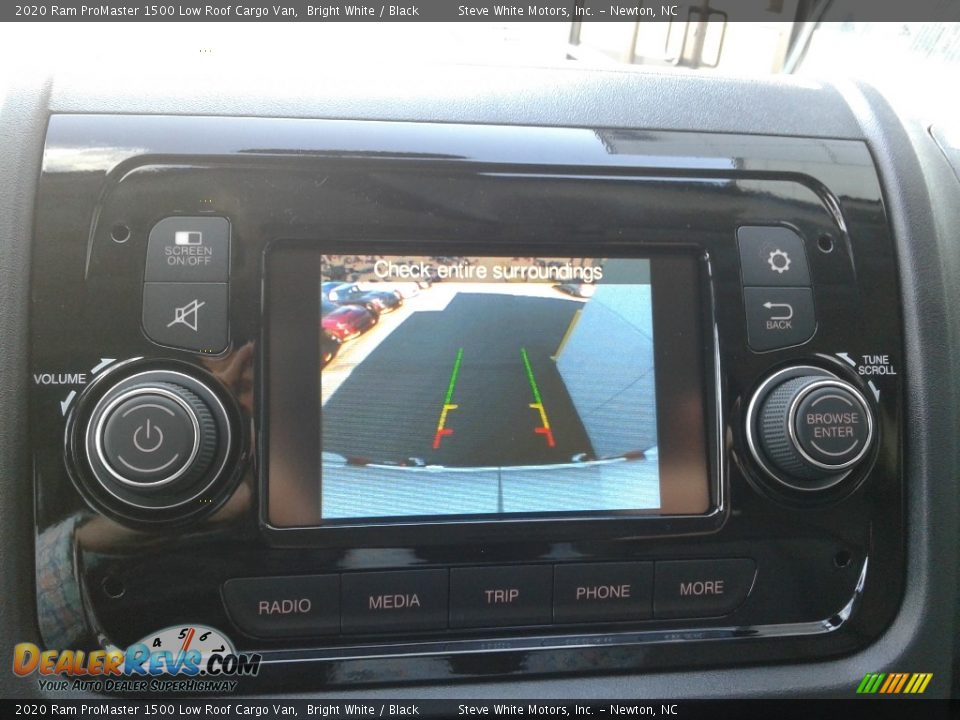 2020 Ram ProMaster 1500 Low Roof Cargo Van Bright White / Black Photo #22
