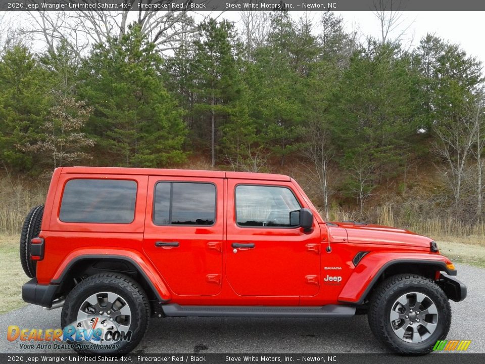 Firecracker Red 2020 Jeep Wrangler Unlimited Sahara 4x4 Photo #5