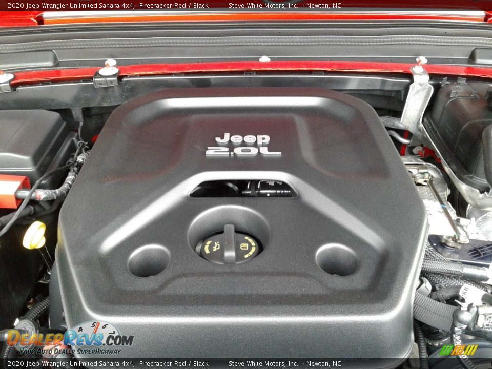 2020 Jeep Wrangler Unlimited Sahara 4x4 2.0 Liter Turbocharged DOHC 16-Valve VVT 4 Cylinder Engine Photo #11
