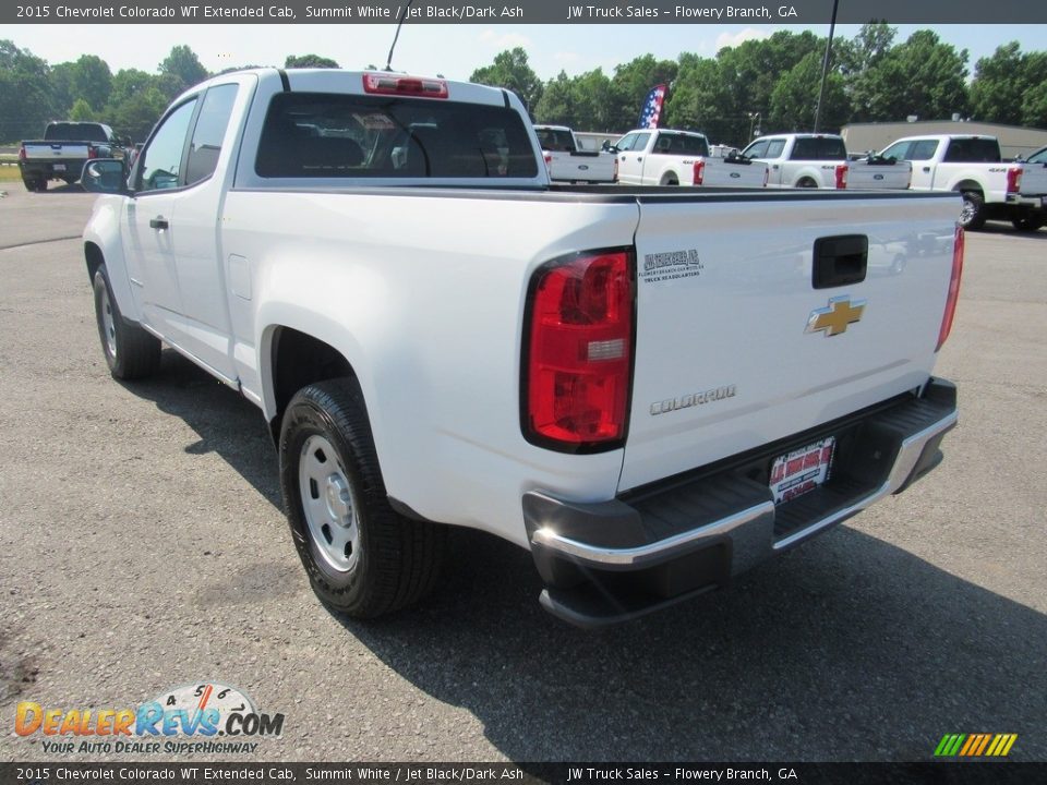 2015 Chevrolet Colorado WT Extended Cab Summit White / Jet Black/Dark Ash Photo #3