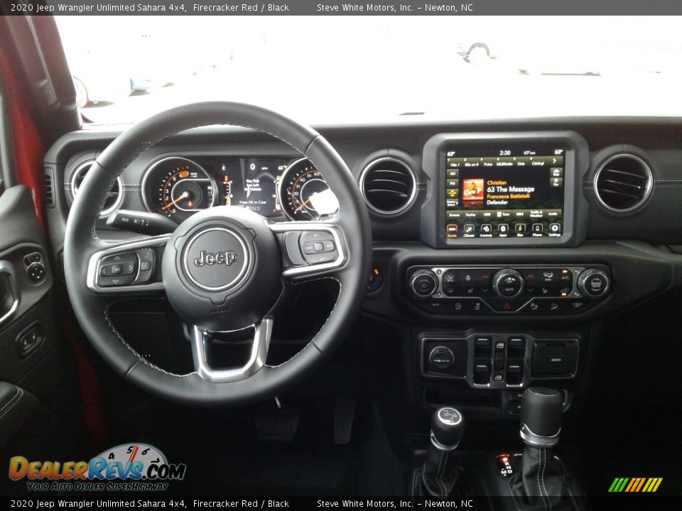 2020 Jeep Wrangler Unlimited Sahara 4x4 Firecracker Red / Black Photo #15
